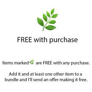 🌿FREE with Purchase 🌿